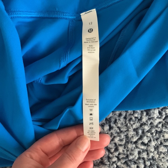 NWT Lululemon 25” Align High Rise Leggings Sz 12 Poolside Blue - Picture 4 of 7